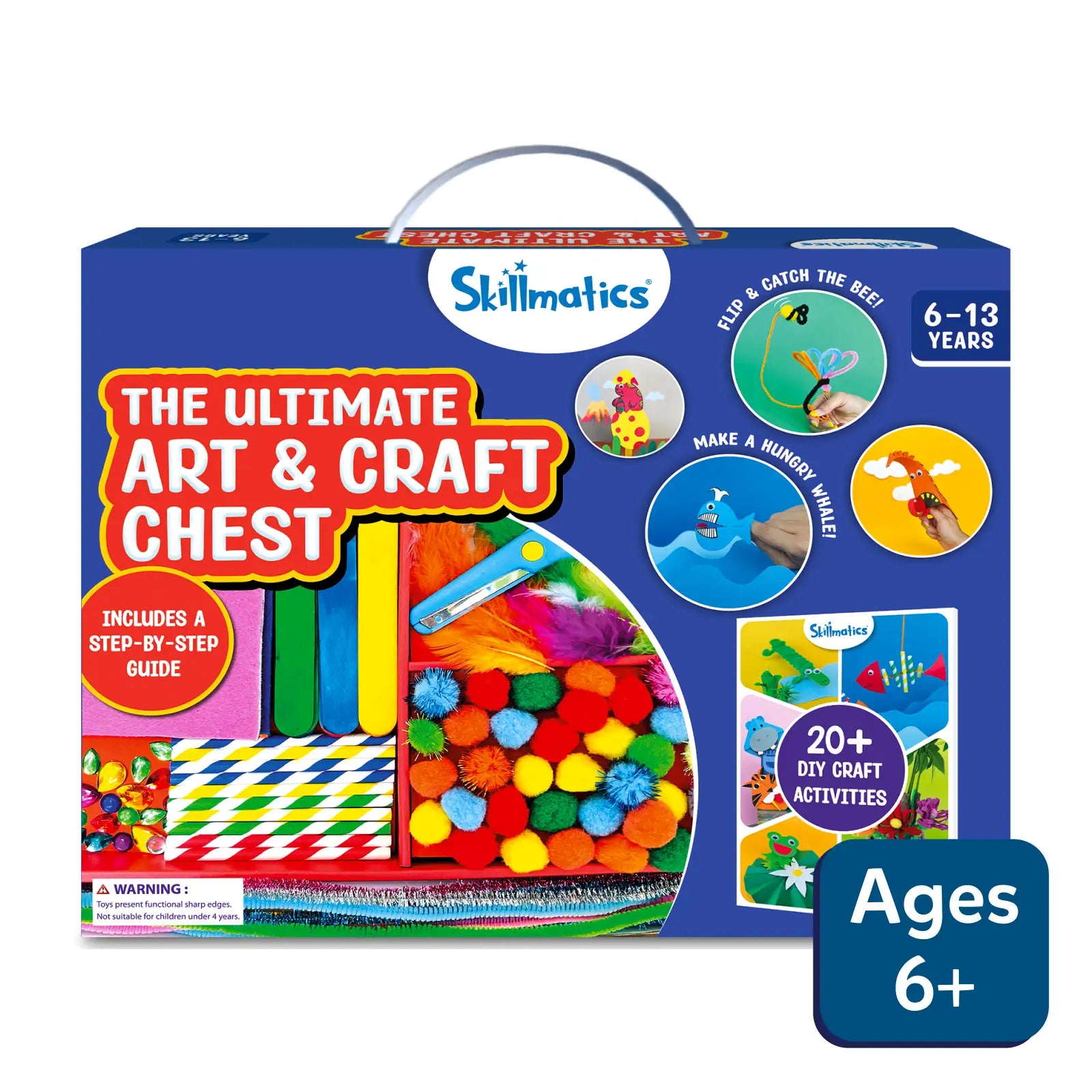 Skillmatics Ultimate Art & Craft Activity Chest | DIY Activity Set