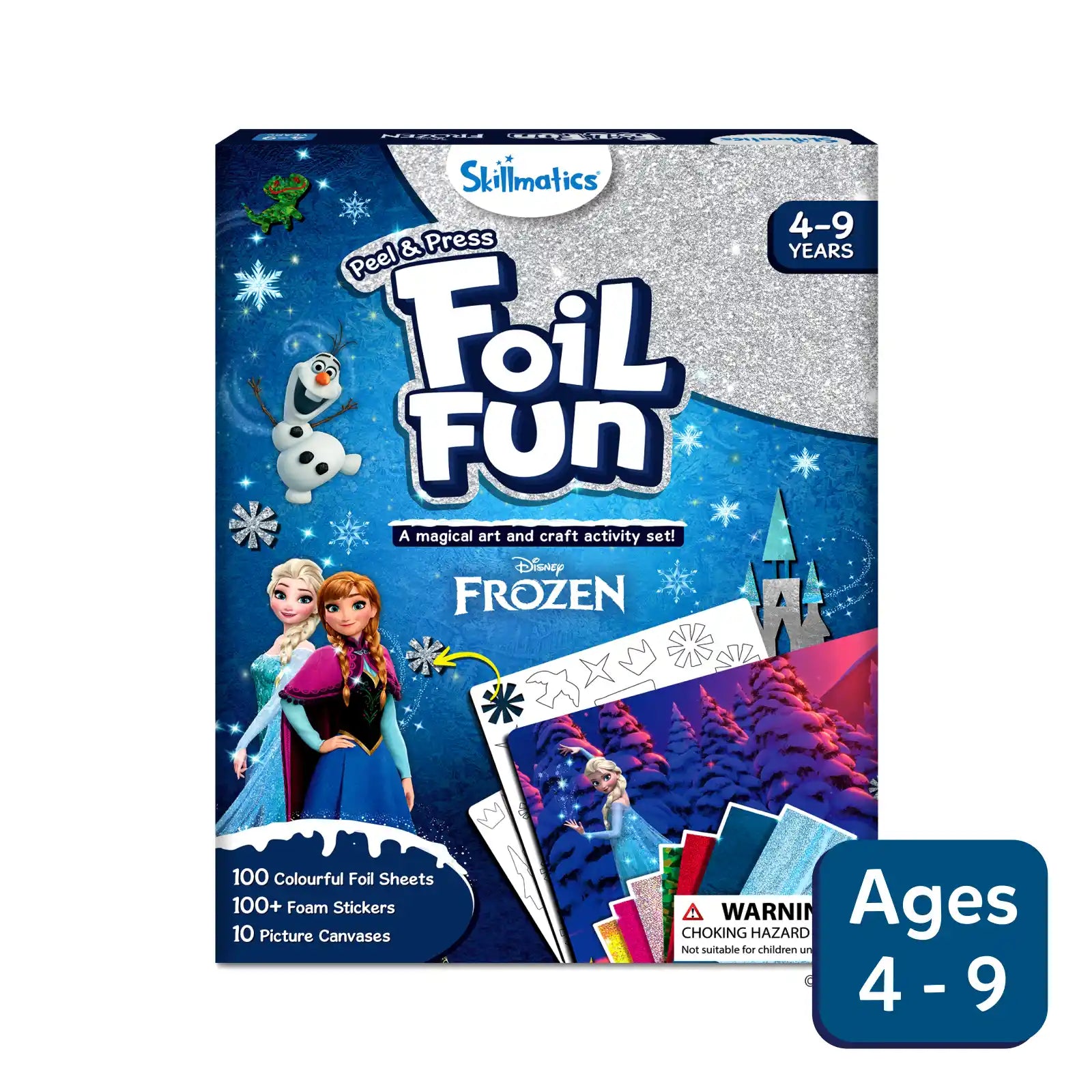 Foil Fun: Disney Frozen | No Mess Art Kit | Multicolor