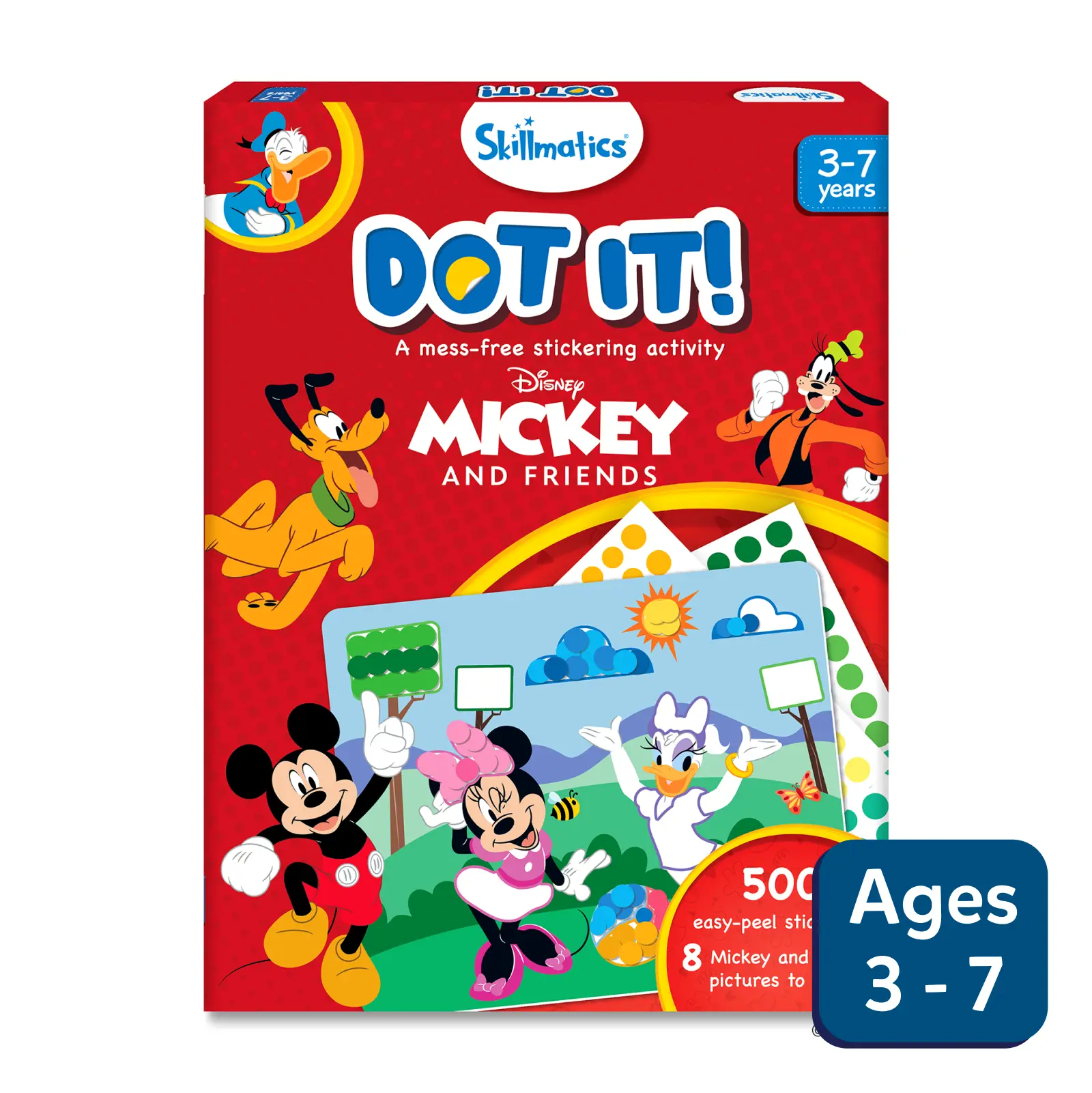 Skillmatics Dot it - Mickey And Friends | No Mess Sticker Art (ages 3-7)
