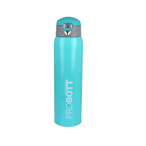 Probott Swift 500ml Thermoses Vacuum Insulated Flask Bottle, Stainless Steel Water Bottles| Wide Mouth | Flip Top Cap | Hot and Cold | Leak Proof