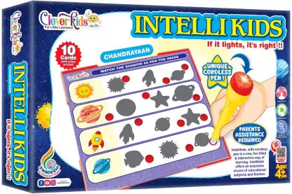 Ratna's Intellikids Chandrayaan A Perfect Game, 10 Sheets Both Side Printed Puzzle - Mulitcolor