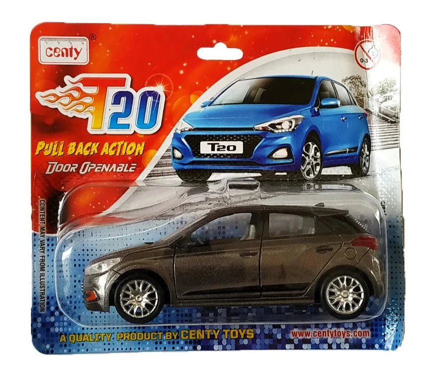 Centy Toys T20 Car Model - Multicolor - Pull Back Action
