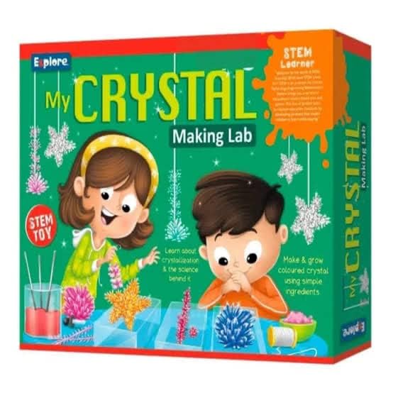 Explore My Crystal Making Lab - Multicolor