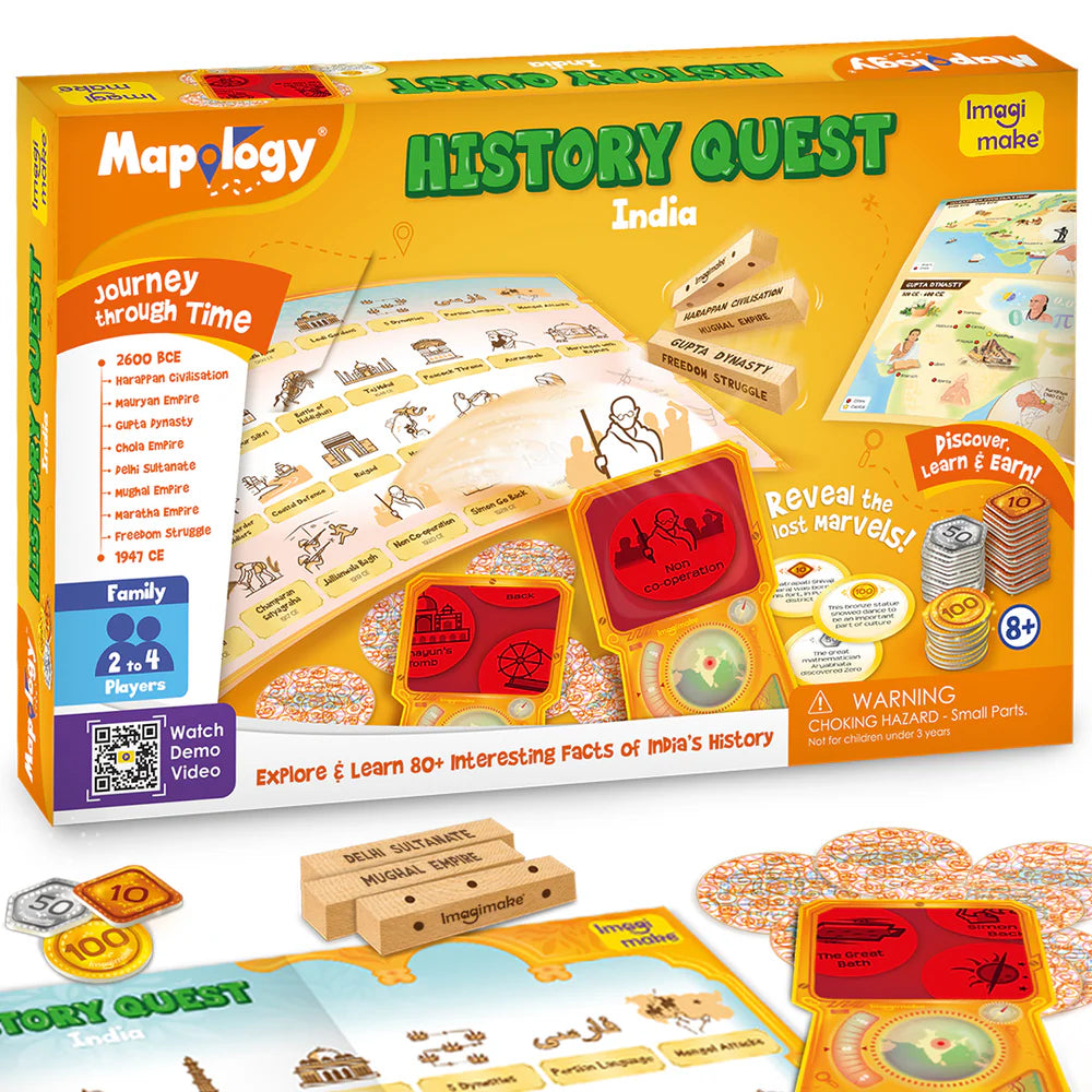 Imagi Make Mapology History Quest - India - Multicolor