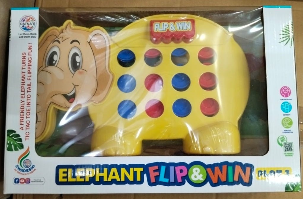 Ratna's Elephant Bouncing Pattern Games - Multicolor