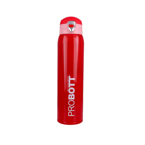 Probott Swift 500ml Thermoses Vacuum Insulated Flask Bottle, Stainless Steel Water Bottles| Wide Mouth | Flip Top Cap | Hot and Cold | Leak Proof