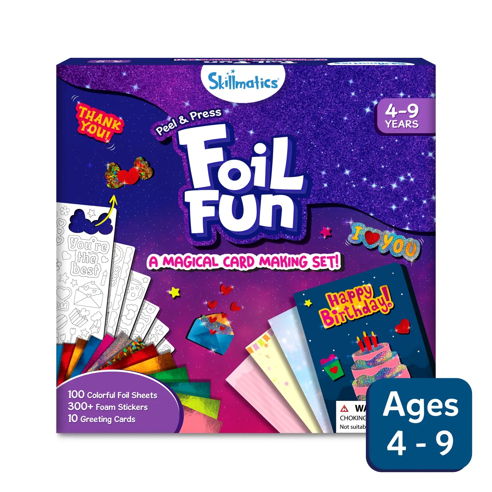 Foil Fun - Card Making Set | No Mess Art Kit - Multicolor