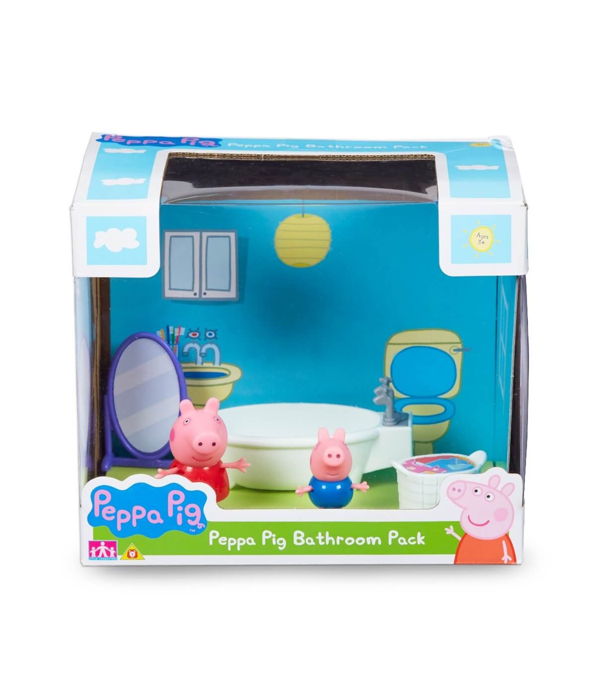 Peppa Pig - Scene Pack - Bathroom - Multicolor