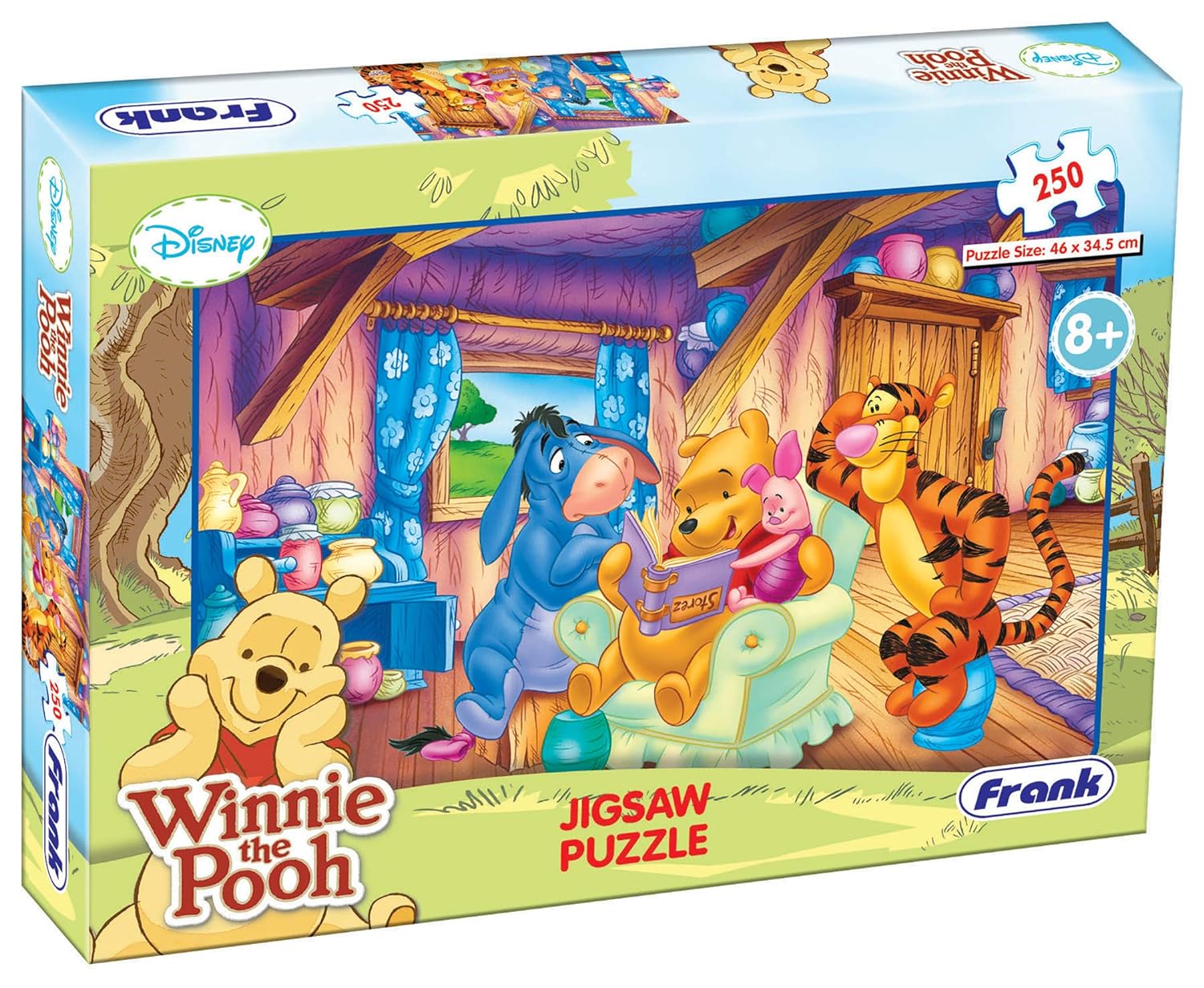 Frank Disney Winnie The Pooh 250 Piece Jigsaw Puzzle for Kids - Multicolor