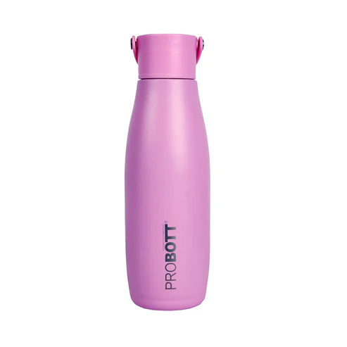Probott Trendy 480ml Stainless Steel Water Bottles, Vacuum Insulated Flask Bottles, Blue | Hot and Cold | Easy to Carry | Leak Proof