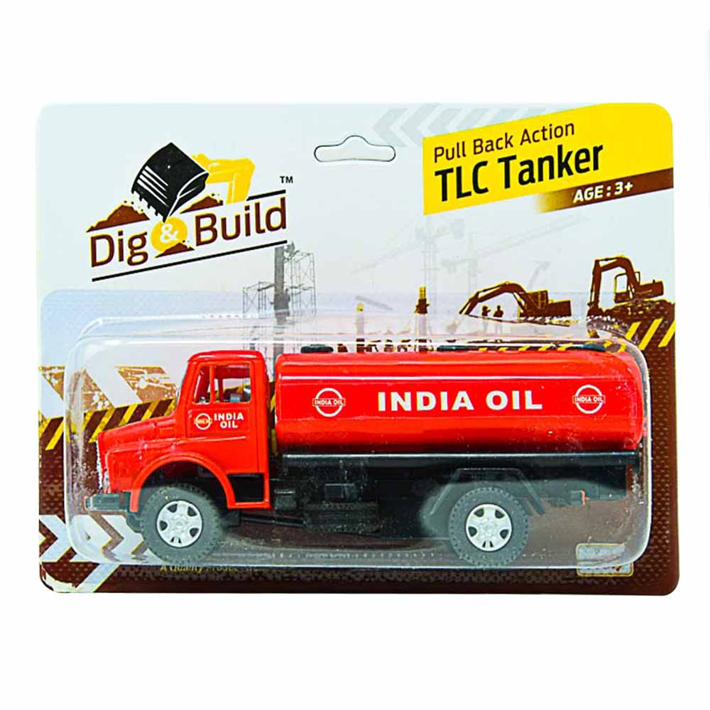 Centy Pull Back TLC Toy Tanker - Color may Vary