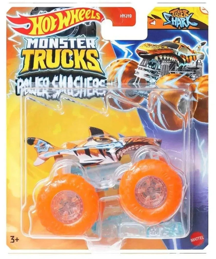 Hot Wheels - Monster Trucks Power Smashers - Tiger Shark - HYJ19-955B