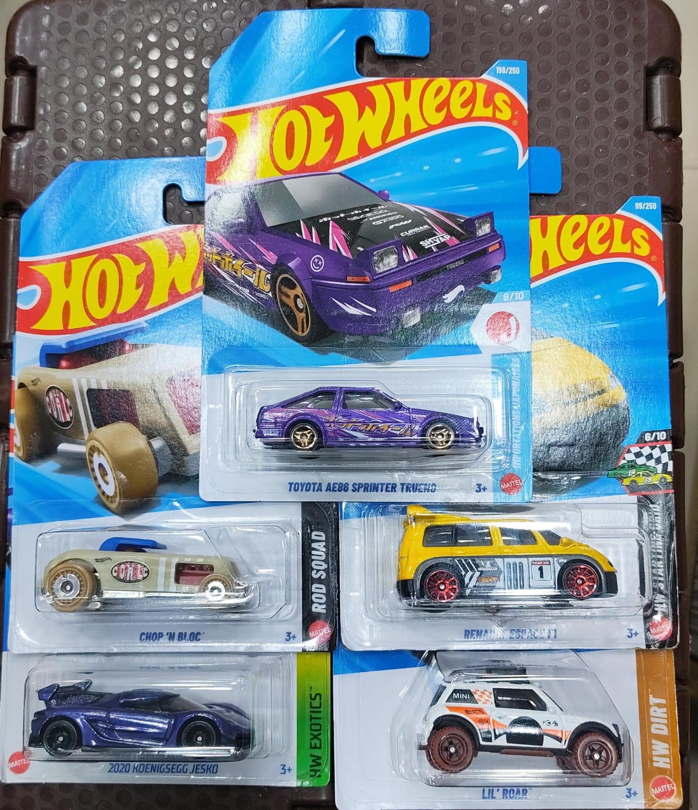 Hot Wheels Mainline - Combo Pack of Mix 5 Cars - K Case 2026