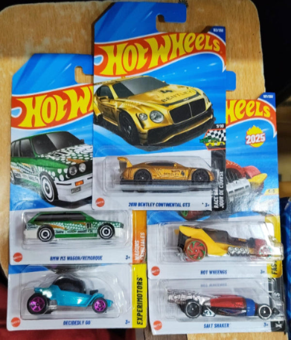 Hot Wheels Mainline - Combo Pack of 5 Cars - Mix Case 0