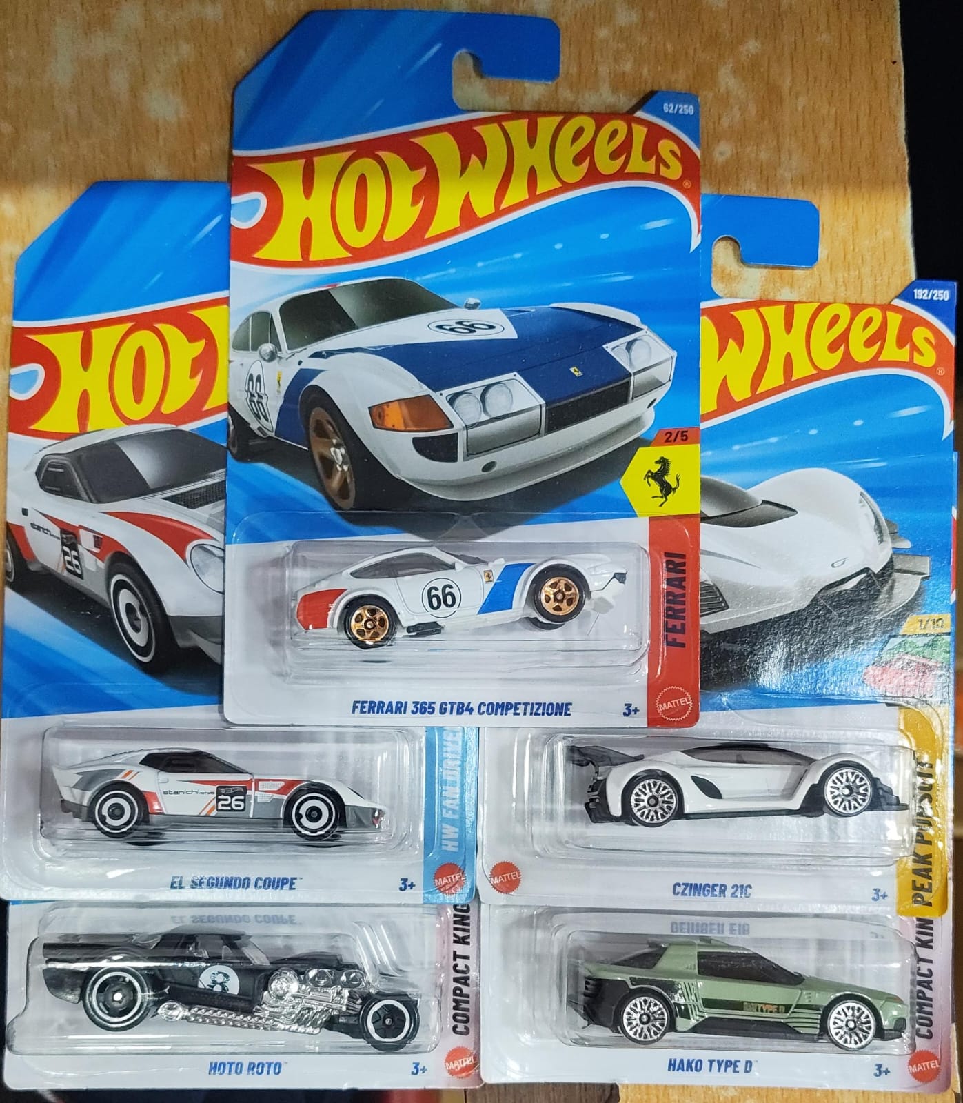 Hot Wheels Mainline - D Case Mix Combo Car - Long Card