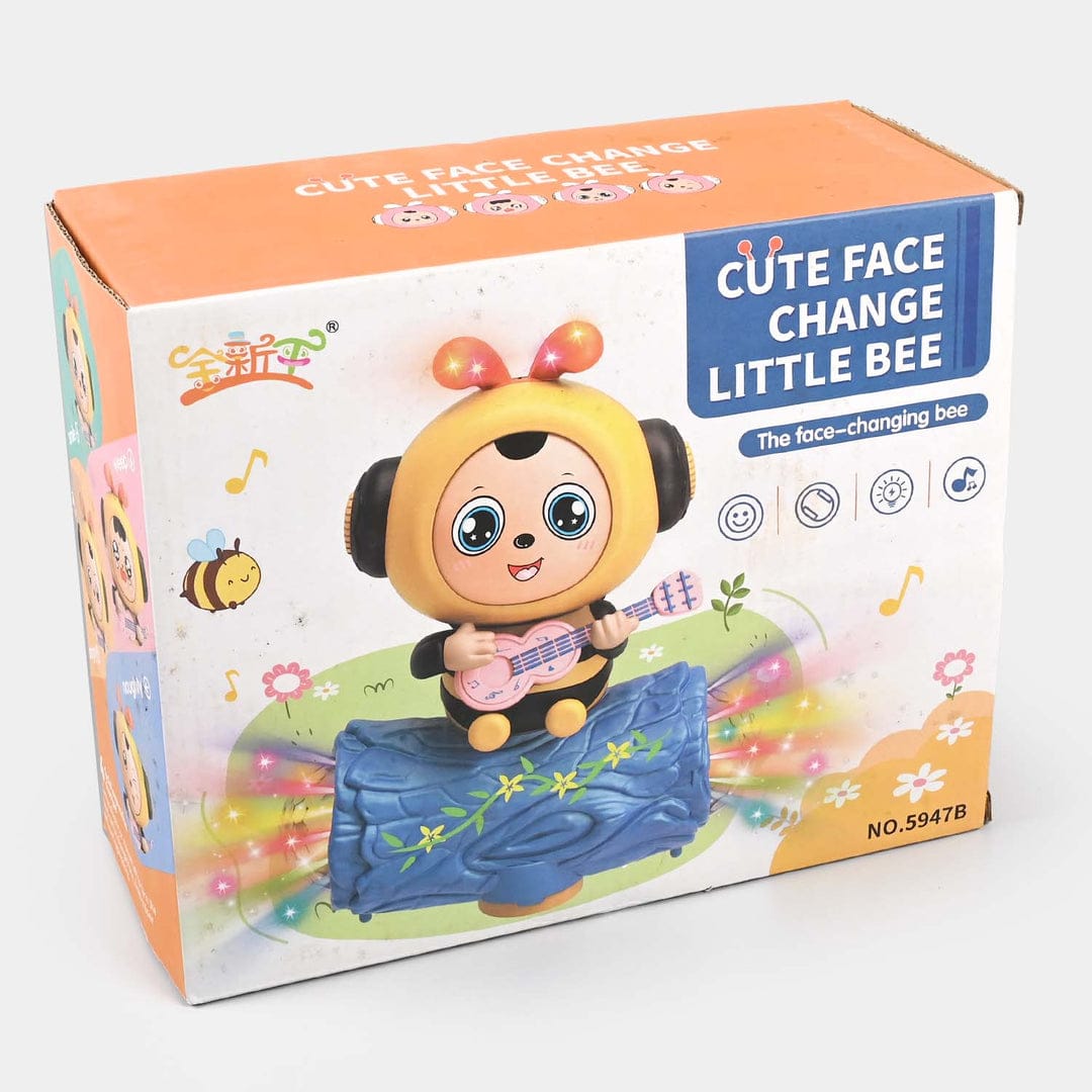 Flashing Light Sound Rotating Bee Toy  -  Without Box