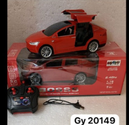 Gooyo - High Speed Scale 1:16 R/c Chargeable Car for Kids - Multicolor