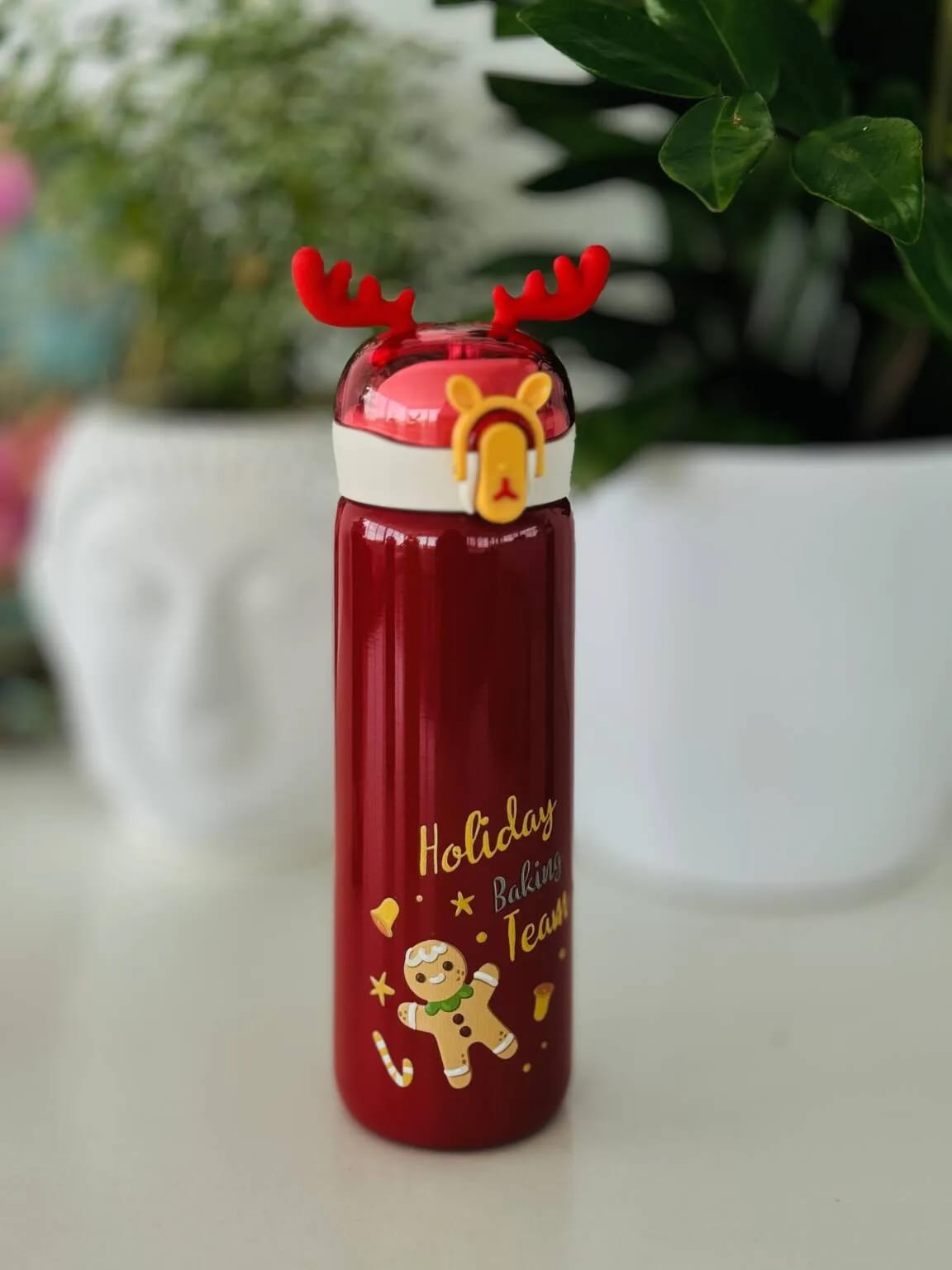 Stainless Steel Vacuum Bottle Hot & Cold Thermos Flask Bottle - 440 ML