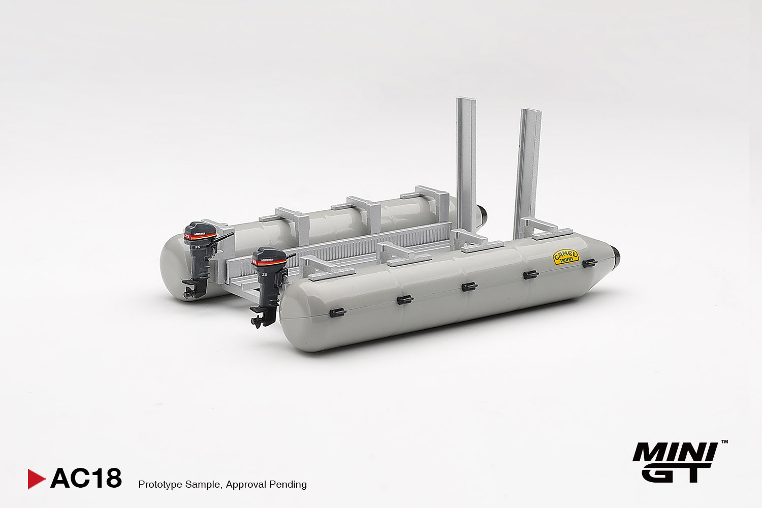 [Pre-Order] Mini GT #AC18 - Camel Trophy Pontoon Raft