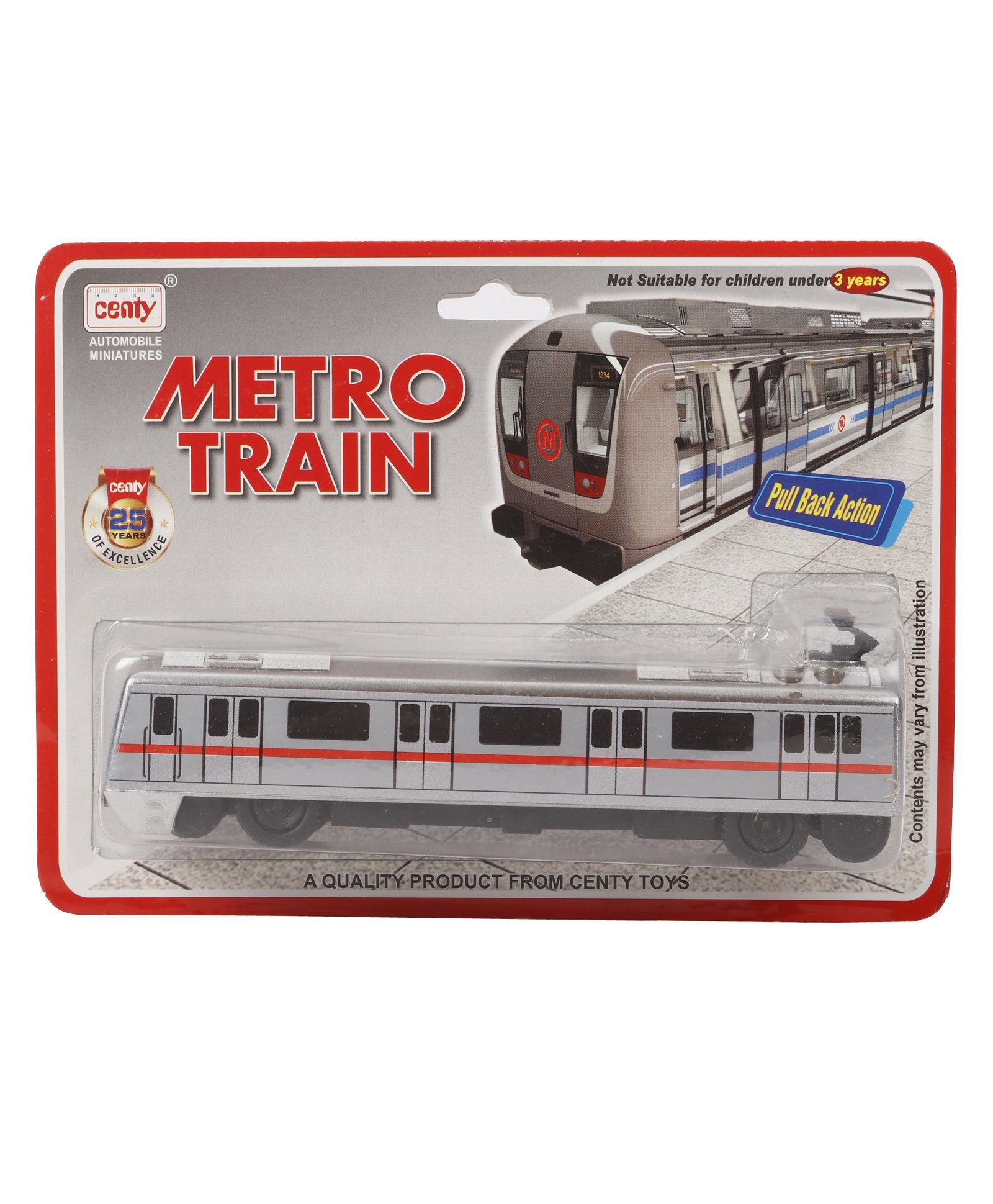 Centy Toys - Metro Train - Multicolor