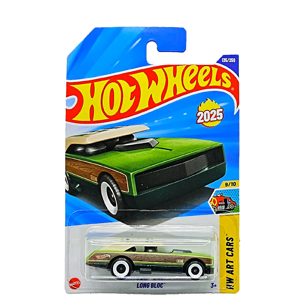 Hot Wheels Mainline - L Case 2025 - Long Bloc - HW Art Cars - Long Card