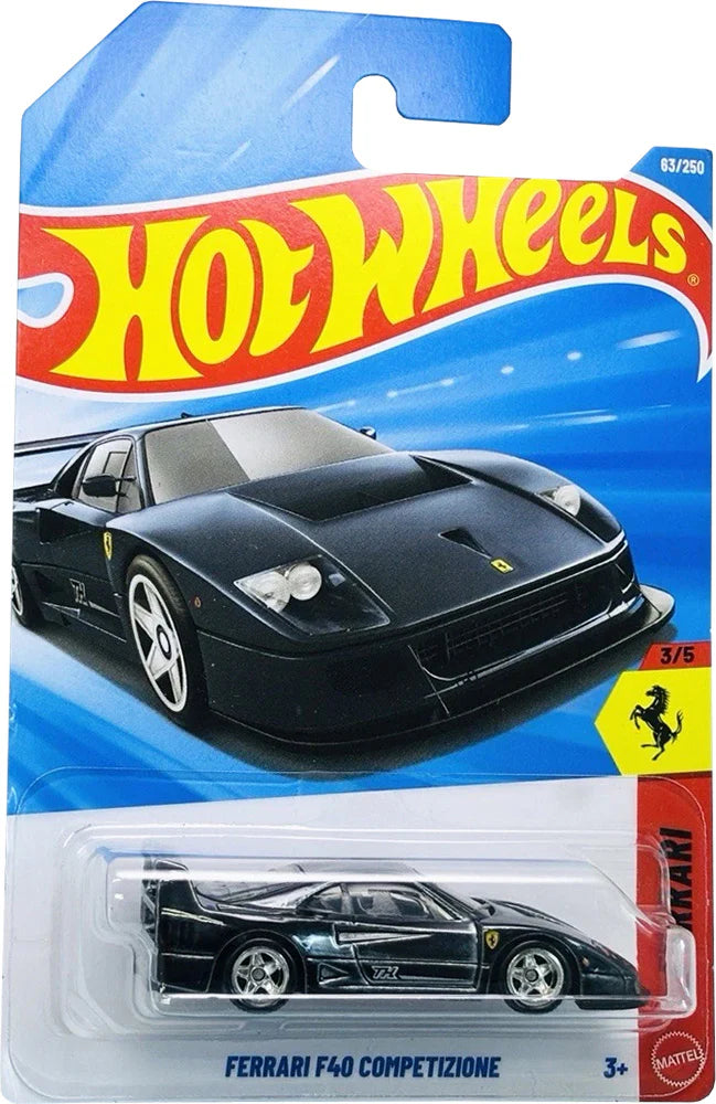 Hot Wheels - 2026 Super Treasure Hunt (STH) - Ferrari F40 Competizione (Black)
