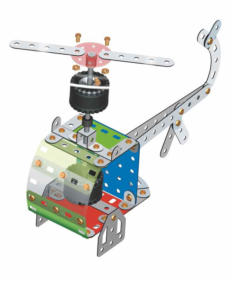 Mechanix 2 Engineering System For Creative Kids - Multicolor