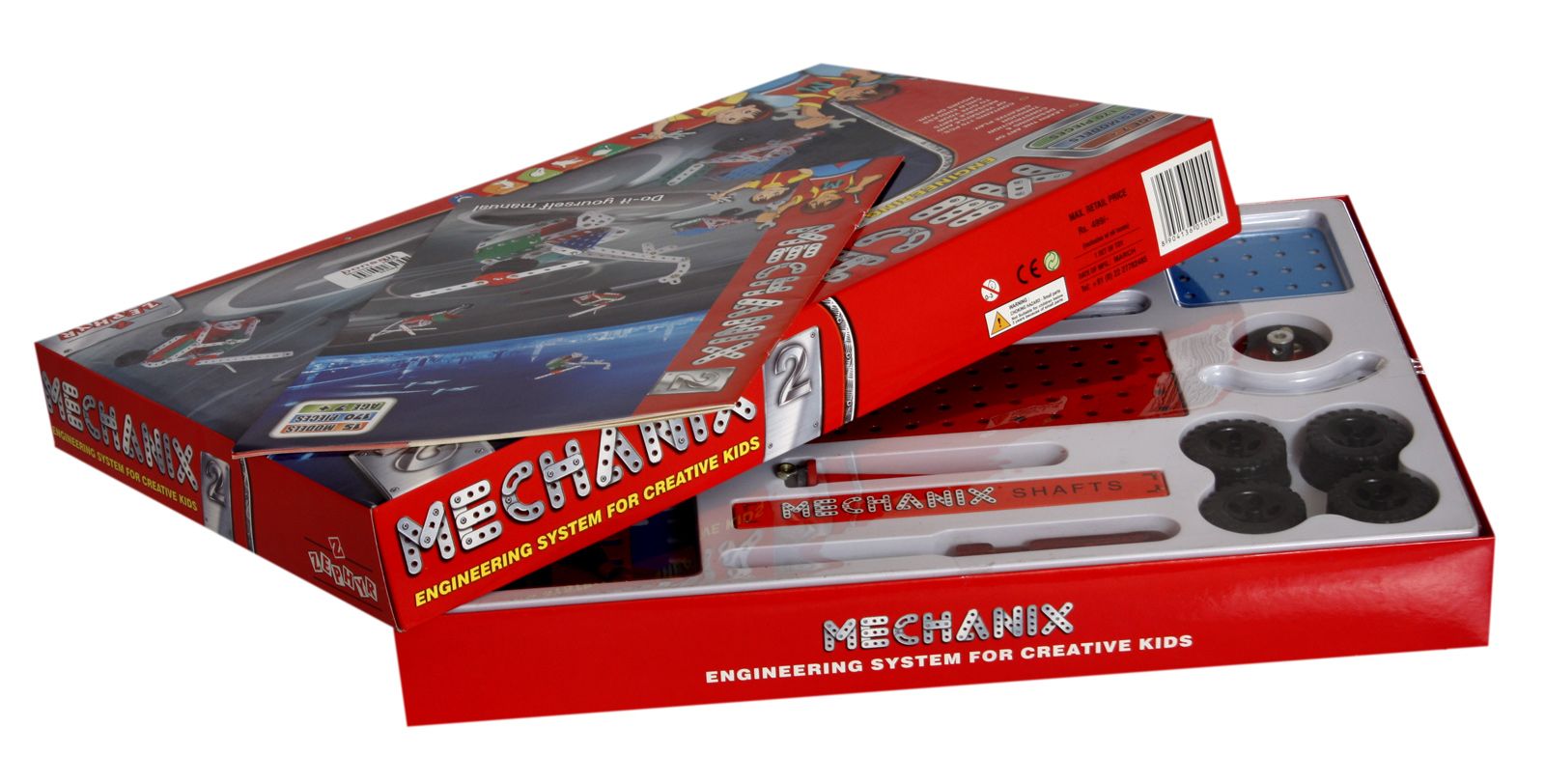 Mechanix 2 Engineering System For Creative Kids - Multicolor