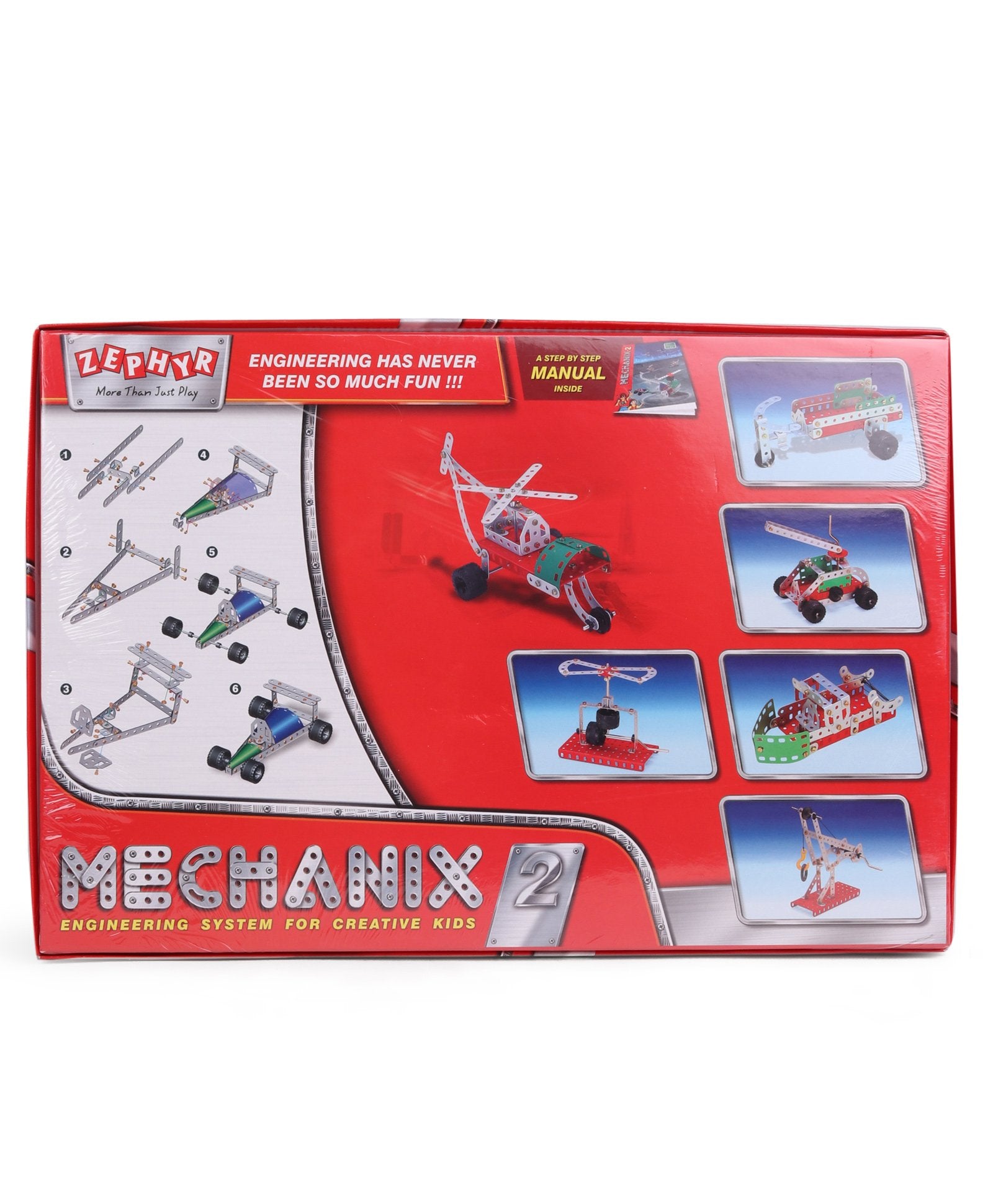 Mechanix 2 Engineering System For Creative Kids - Multicolor