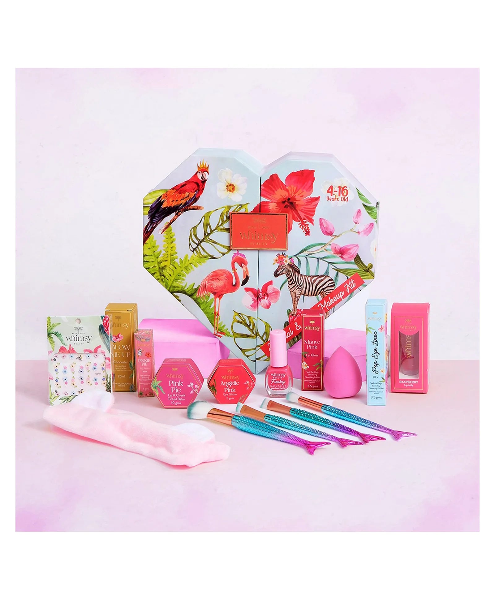 Whimsy Beauty Make U Pretty Beauty Kit (Heart Shape) - Pack of 15