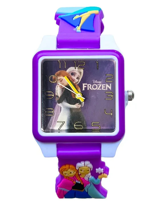 Spiky Disney Edition - Kids Analog Watch - Frozen - Square