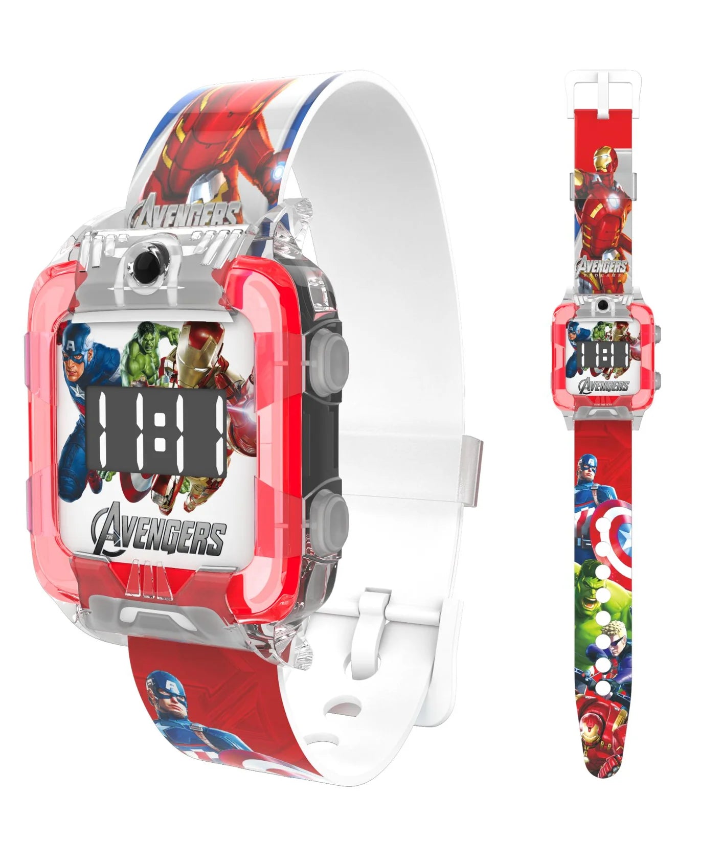 Spiky Avengers Square Digital Watch for Kids Boys and Girls | Best Gift for Kids