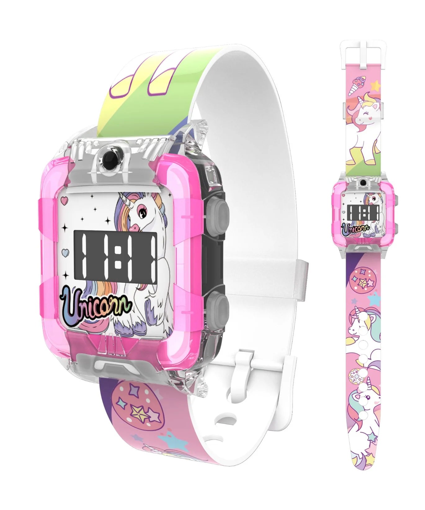 Spiky Unicorn Square Digital Watch for Kids Boys and Girls | Best Gift for Kids