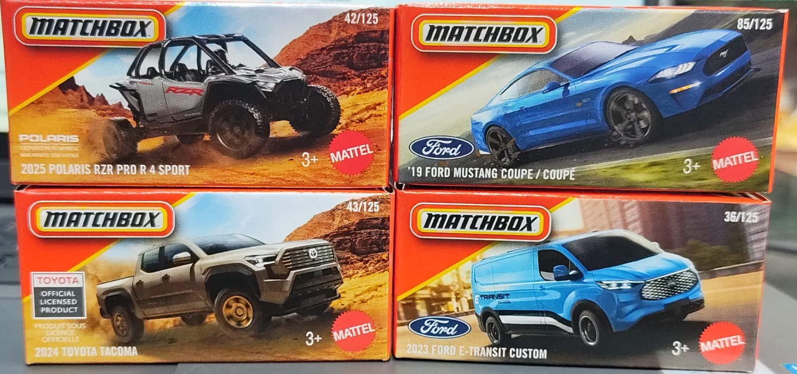 Matchbox Mainline - Combo Pack of 4 Cars - DNK70 - 003