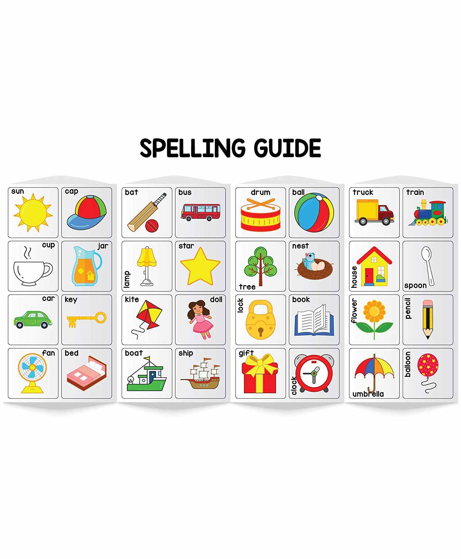 Play Panda Magnetic Learn To Spell Objects