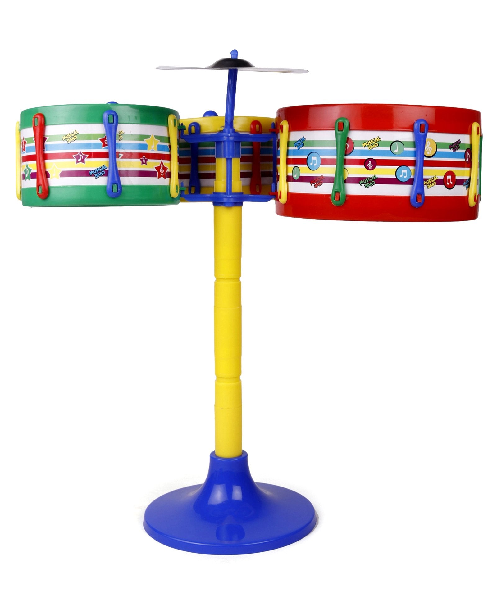 Ratnas Jazz Drum Set - Multicolor