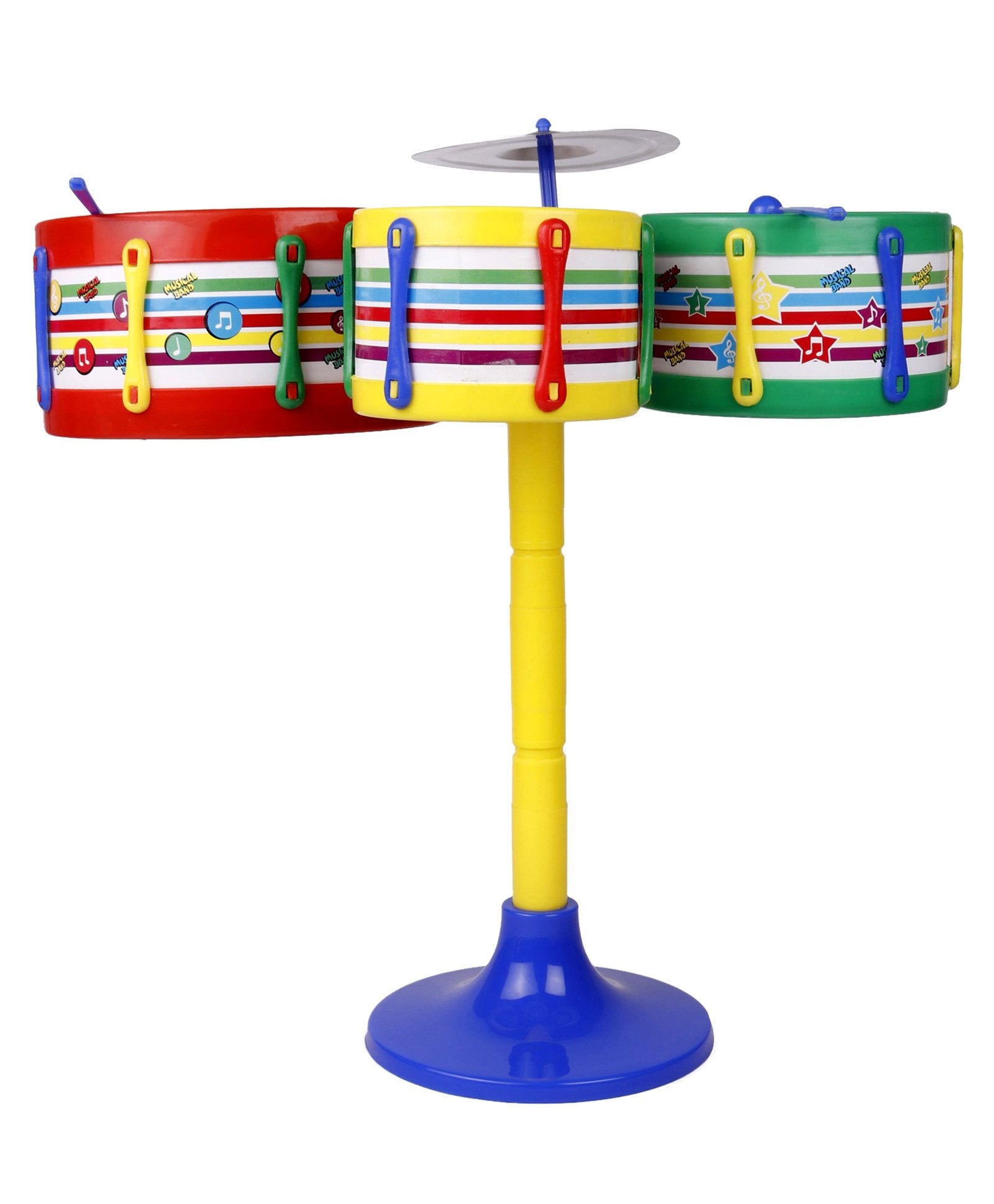 Ratnas Jazz Drum Set - Multicolor