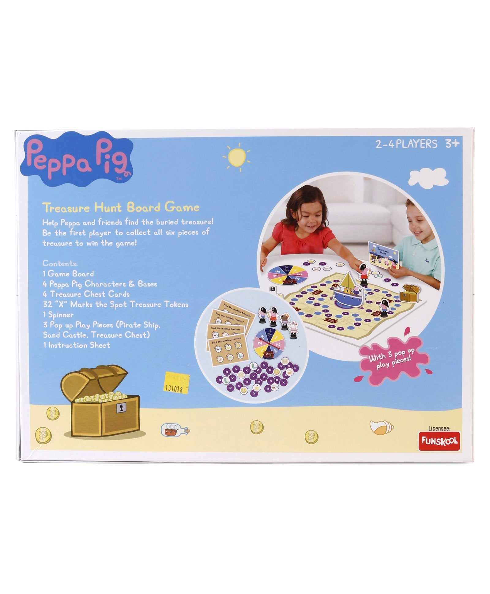 Funskool Peppa Pig Treasure Hunt Game - Mutlicolor