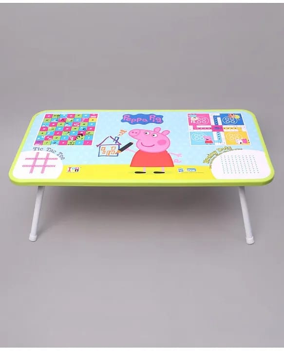 Itoys Ludo Game Table with Dice | Study table | Laptop Table | Assorted | Multicolor