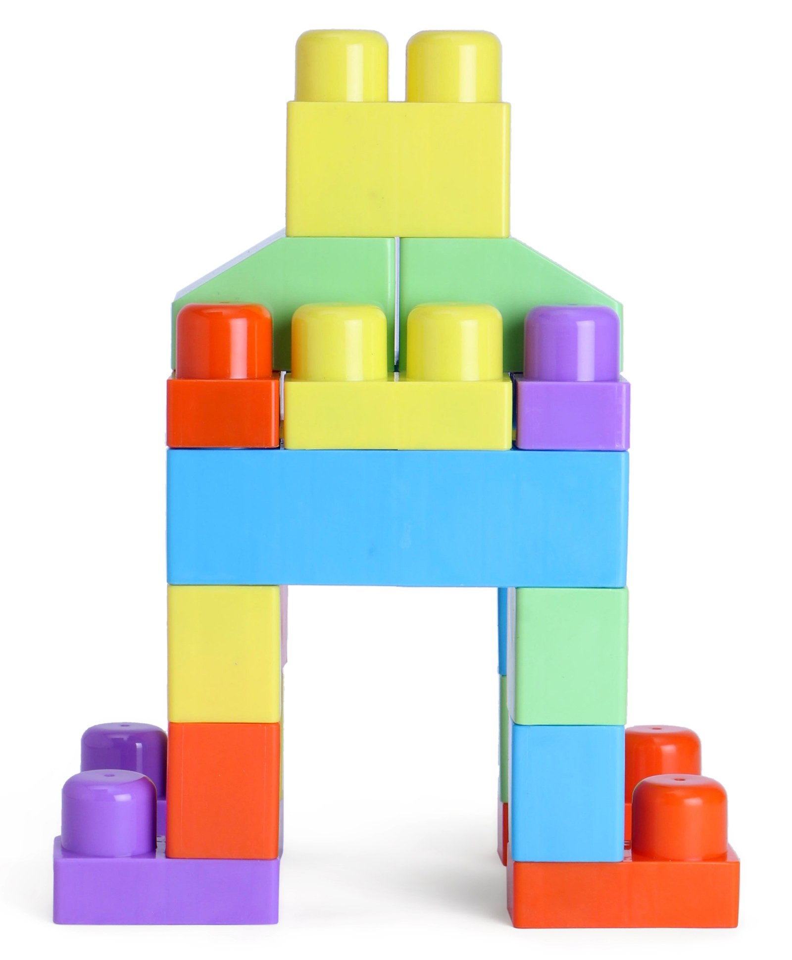 Peacock Jumbo Brix Stacking Set 40 pieces Kidsinfy.in