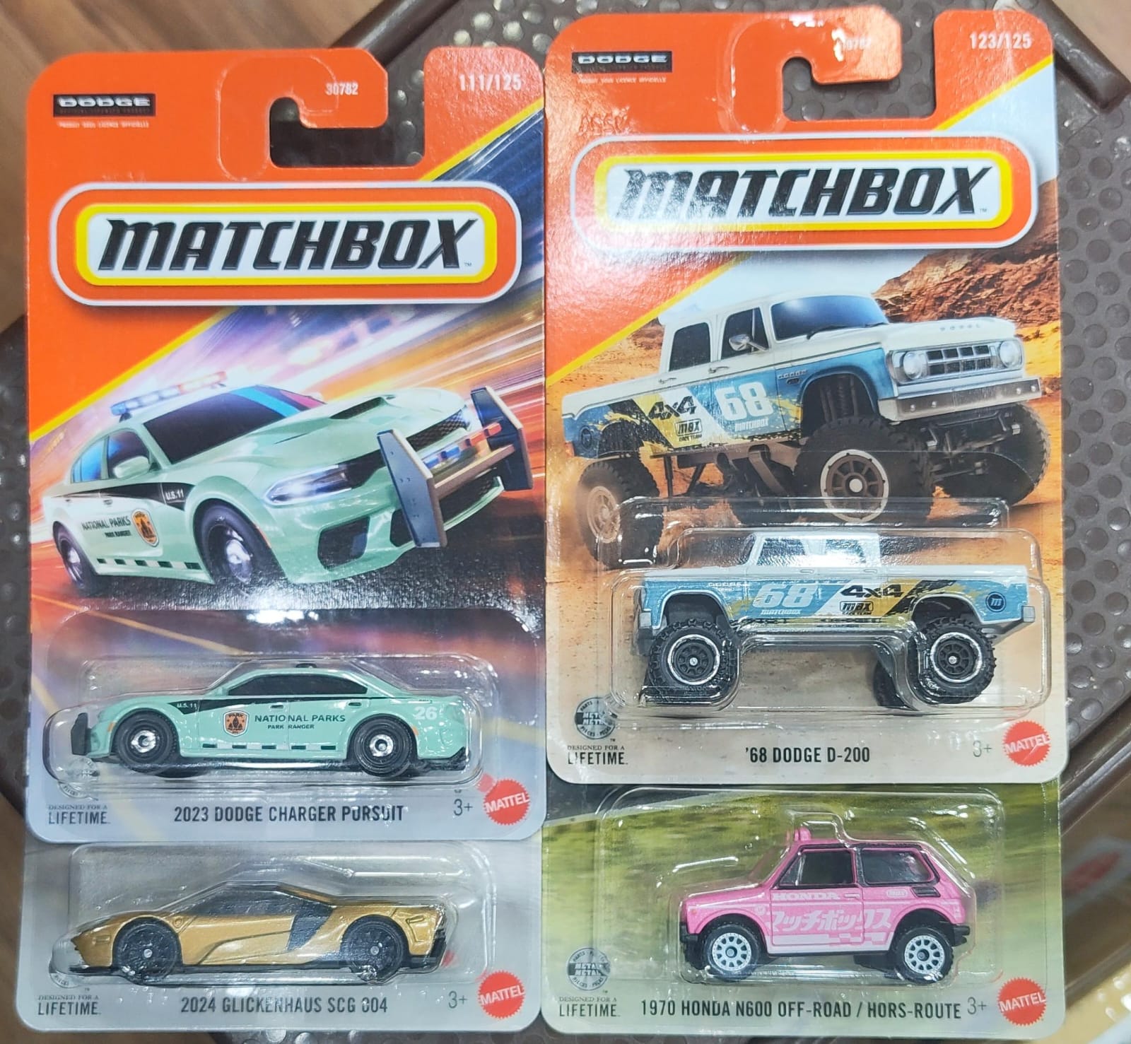 Matchbox Mainline - Combo Pack of 4 Cars - 30782 - 001