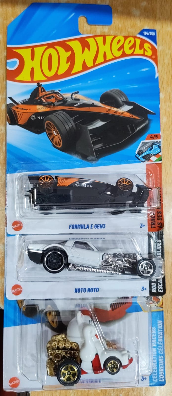 Hot Wheels Mainline - P Case 2025 - Combo Pack of 3 Cars - (2)