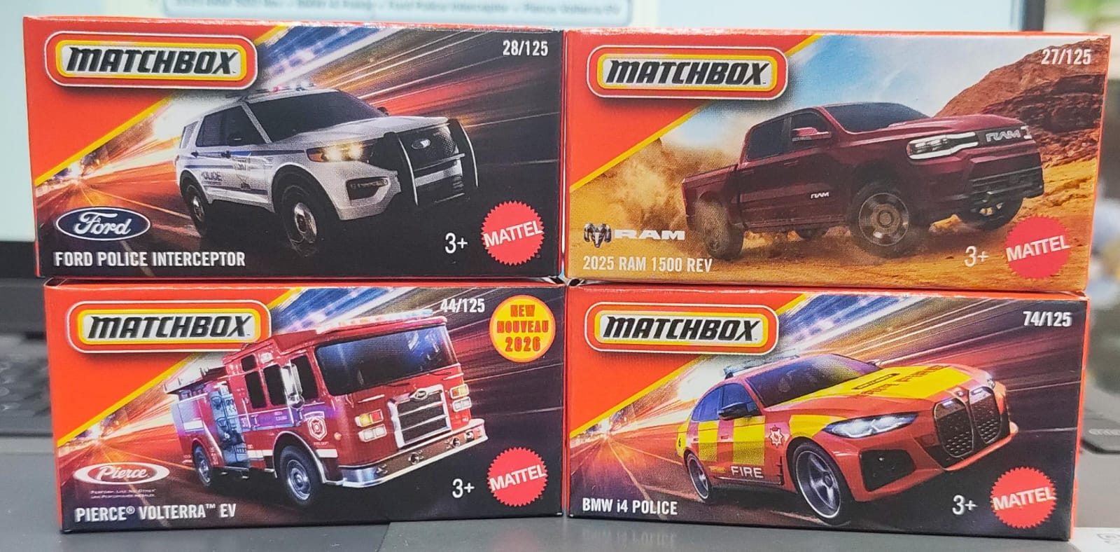 Matchbox Mainline - Combo Pack of 4 Cars - DNK70 - 004