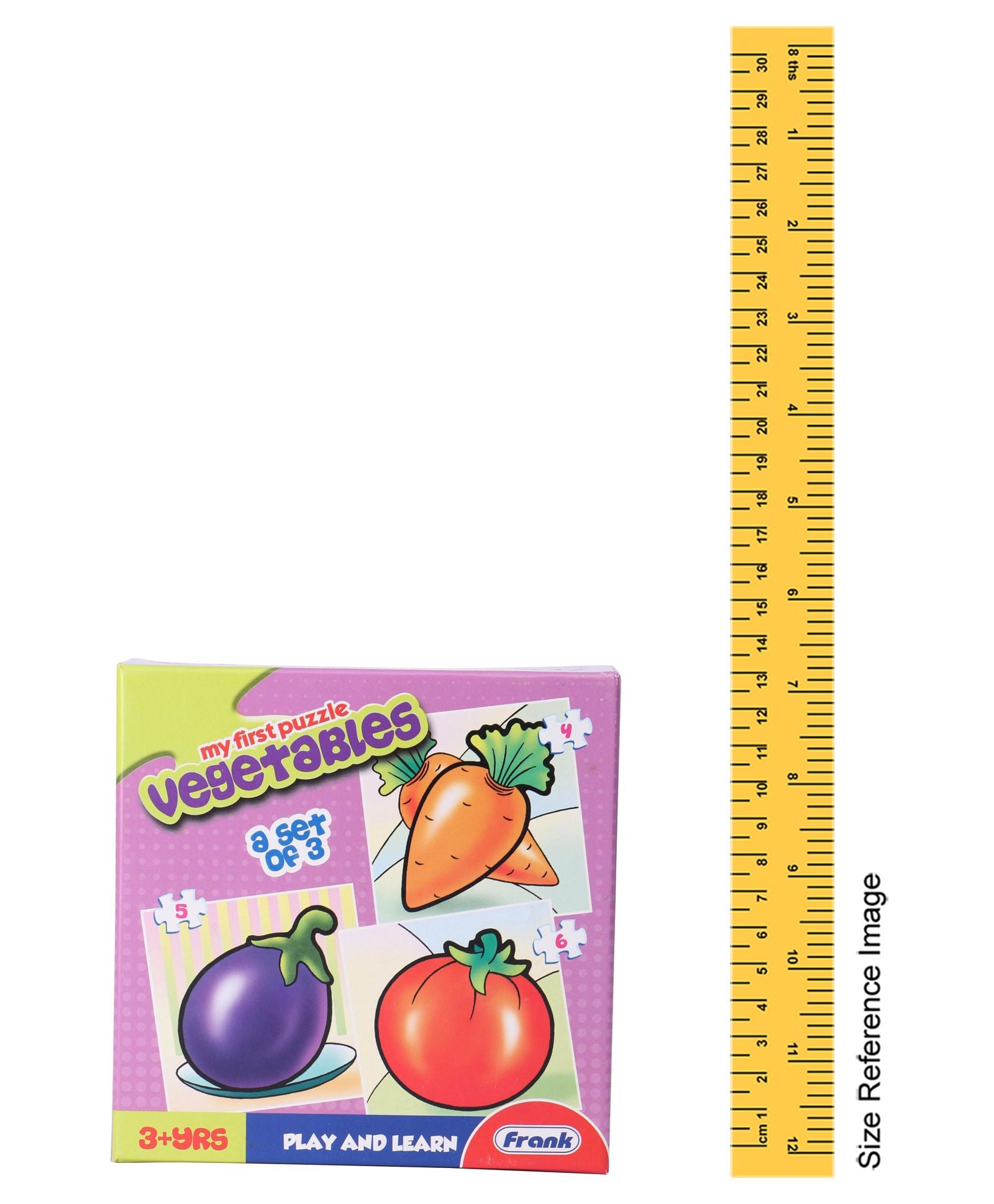 Frank Vegetables Set of 3 Multicolour - 15 Pieces