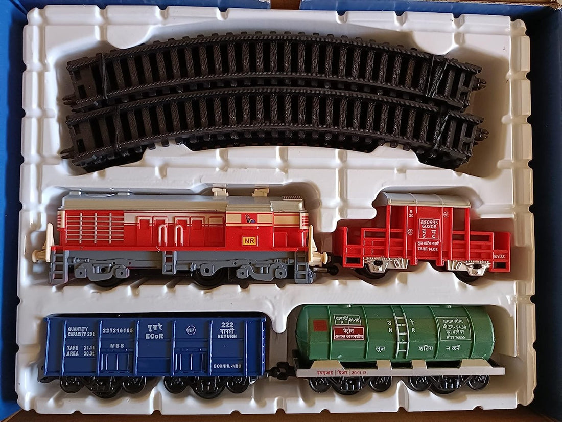 Centy Toys Mini Cargo Train Set for Kids Multicolor Kidsinfy.in