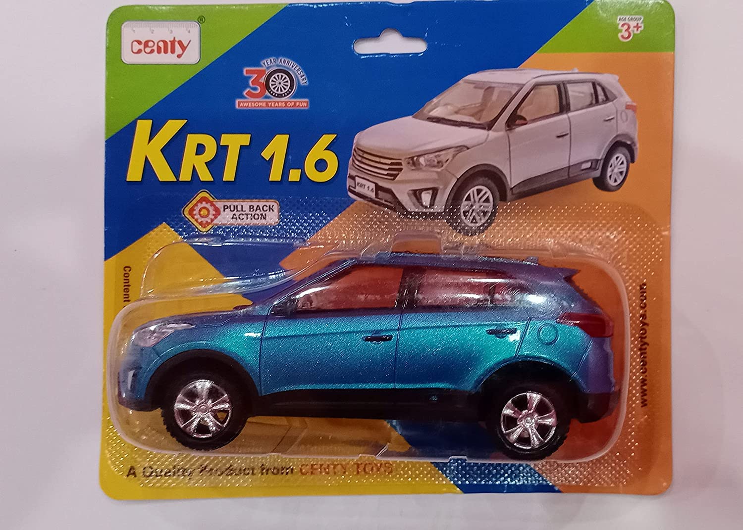 Centy Toys Plastic KRT 1.6 Toy, Pack of 1 - Multicolour - Color May vary