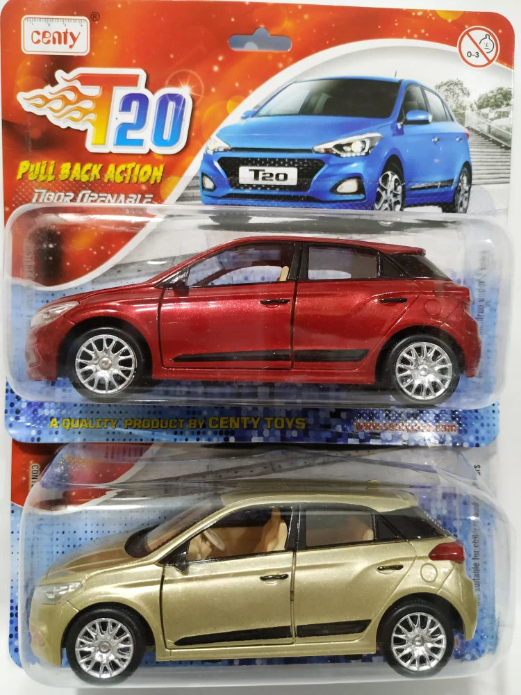 Centy Toys T20 Car Model - Multicolor - Pull Back Action