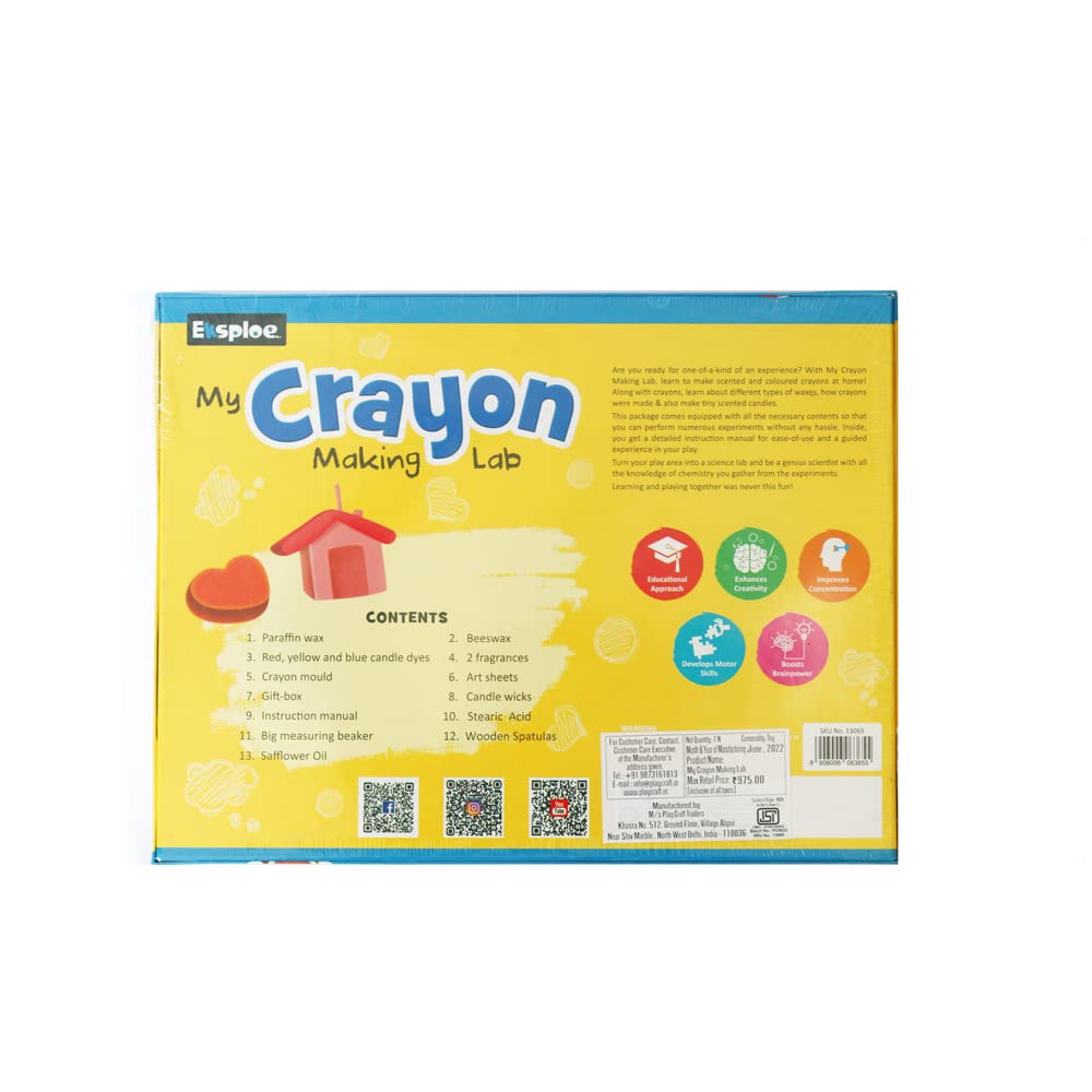 Explore My Crayon Making Lab for Kids Multicolor