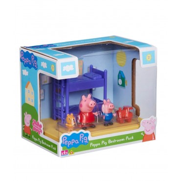 Peppa Pig Bedroom Playset - Multicolor