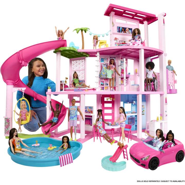 Barbie doll best sale pool set